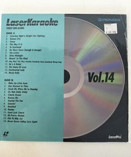 Video Pioneer Video Laser Karaoke Disc WKL-014 LaserDisc