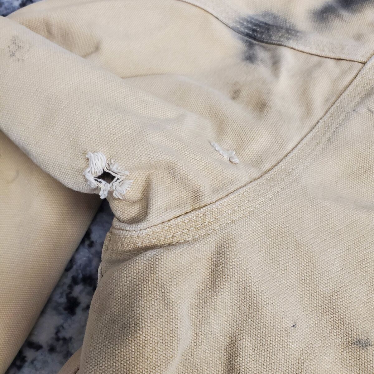 Vtg 90s Carhartt Trucker Jacket JB0695 L Wheat Brown Blanket Vtg 90s Carhartt Trucker Jacket JB0695 L Wheat Brown Blanket
