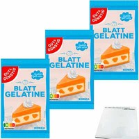Gut&GüNstig Blattgelatine 3Er Pack 3X20G Packung Usy Block