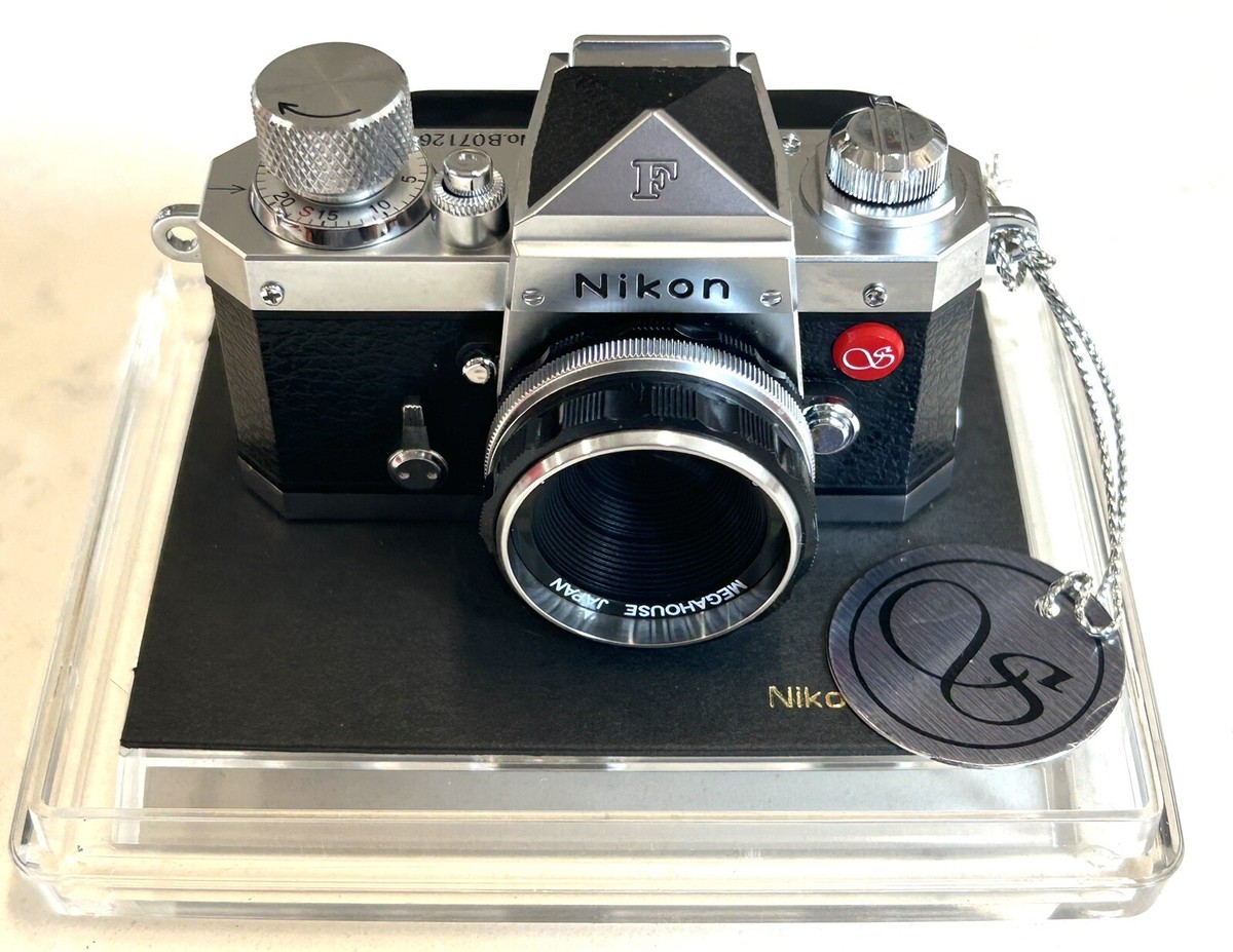 Sharan NIKON F Model Silver MegaHouse Mini Classic Camera Sharan NIKON F Model Silver MegaHouse Mini Classic Camera