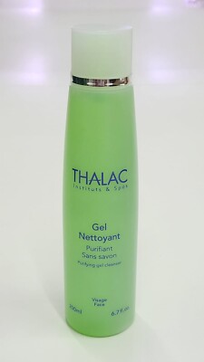 Thalac Purifying Cleansing Gel Facial Cleanser Oily Acne Skin 6.7 fl oz