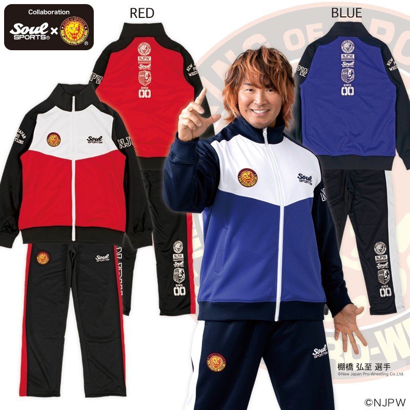 NJPW New Japan Pro-Wrestling x SOUL SPORTS 20th Jacket