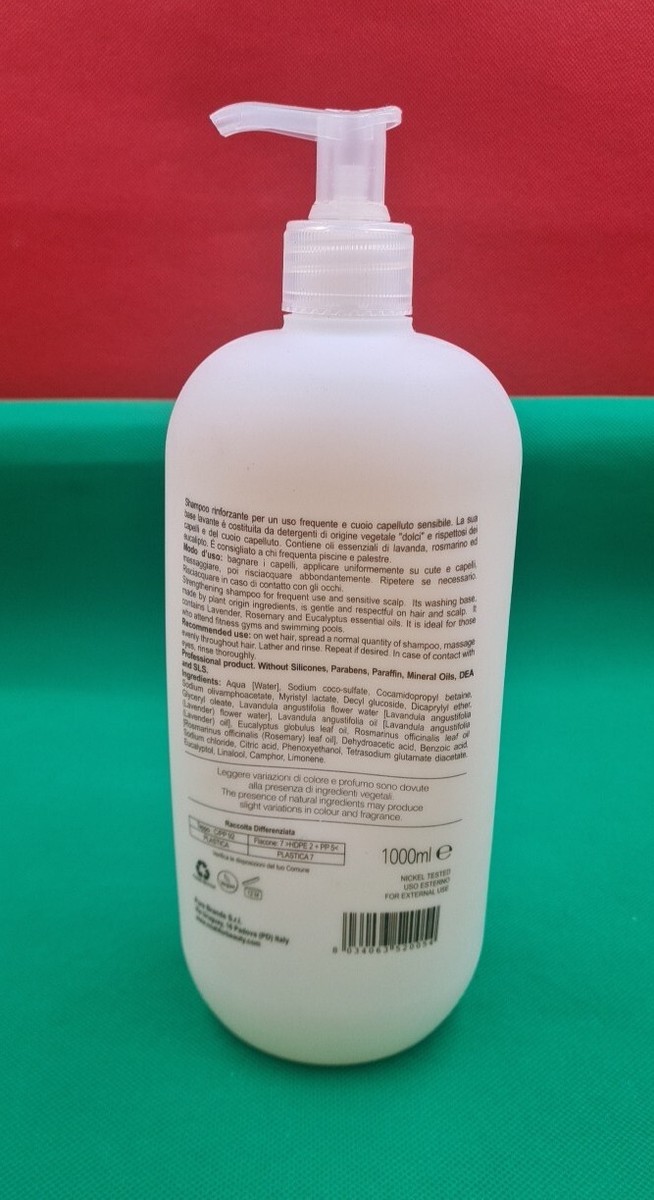 NOAH Natural 1.3 Stärkendes Shampoo Mit Lavendel - 1 Liter, Für Empfindliche Kopfhaut & Häufige Anwendung