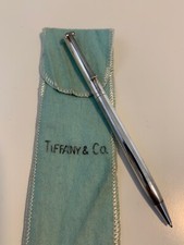 Tiffany  Co. T-clip Ballpoint Pen Sterling Silver 925 No ink