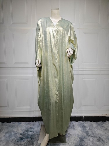 Open Kaftan Abaya Women Cardigan Long Dress Modest Kimono Muslim Robe Arab Gown - Picture 16 of 72