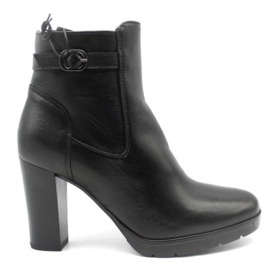 IGI & CO 2198800 SCHWARZ Damen Schuhe Stiefeletten Stiefel Leder Wildleder