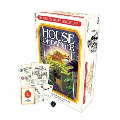 House Of Danger Choose Your Own Adventure Game Fantasy Flight FFG CYA01 Family