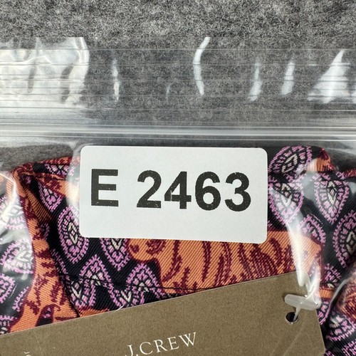 J Crew Collection Button Up Blouse 100% Silk Roaming Tiger Print Womens 4 - Picture 13 of 13