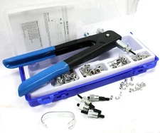 86pc Blind Rivet Nut Threaded Insert Rivet Gun Rivnut Nutsert Riveting Kit M3-M8