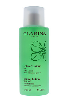 clarins toning lotion with iris 400ml