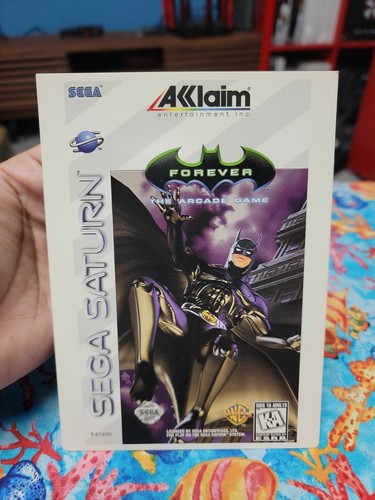 Vintage Toys 'R' Us VIDPRO CARD for Batman Forever Sega Saturn