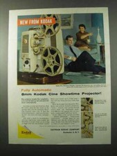 1959 Kodak 8mm Cine Showtime Projector Ad
