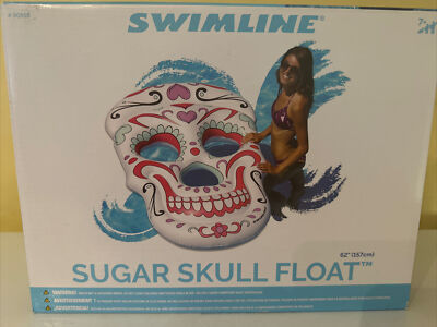 Swimline Sugar Skull Pool Float