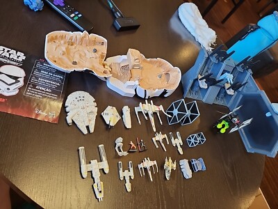 Star Wars Micro Machines Lot BLAST OUT Play Set Figures & Vehicles READ
