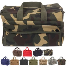 Canvas Tool Bag Heavy Duty Carry Tote Storage Work Utility Mechanic Military Bag