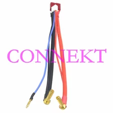 T-Plug Deans Female to 4mm Low profile bullet 2S JST-XH Balance charge Cable