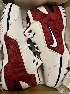 Nike Air Zoom Generation First Game (2023) LeBron James DM7535-101 sz 13 Men's
