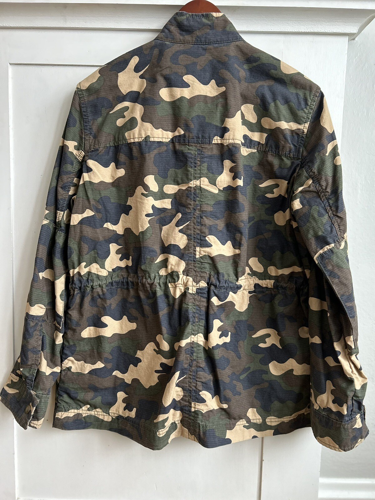 Gap Utility Jacket Camo Cotton Ripstop Military P… - image 6