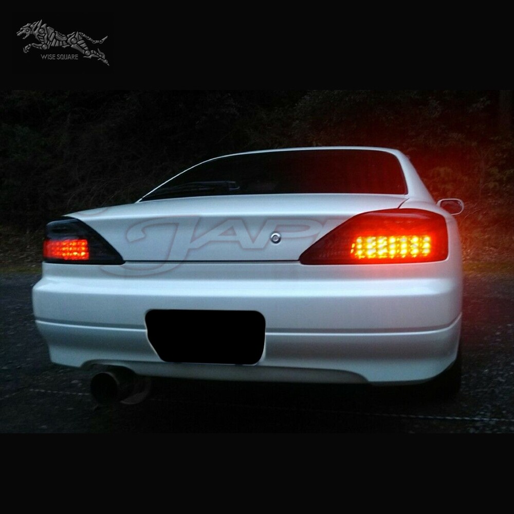 BEHRMAN WISE SQUARE LED Tail Light Ver. III Smoke Lens for SILVIA S15