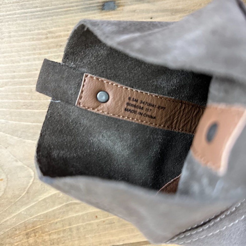 The Frye & Co. Suede Leather Booties Boots Taupe Brown Pristine eBay