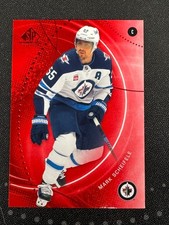 2025-26 SP Game Used #99 Mark Scheifele Red Winnipeg Jets