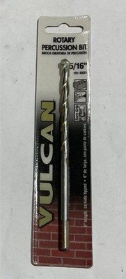 Vulcan 5/16'' x 6'' Carbide tipped rotary percussion bit 101-6831