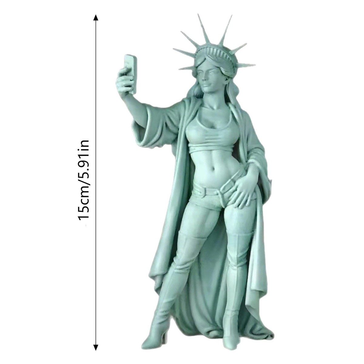 Statue of Liberty Selfie Figurine 250th Anniversary Commemorative