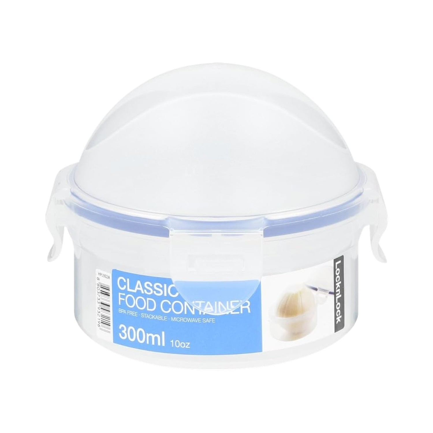 LocknLock Onion Dome - Round with Domed Lid 300ml (114 x 93mm) - Image 3