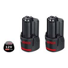 Bosch 2 x GBA 12V 3.0Ah Akku Set 12 V 3,0 Ah Li-Ion 2 Stück ( 1600A00X7D )
