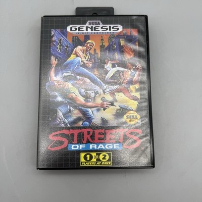 Streets of Rage 2 (1992) Sega Genesis Authentic  CIB & Manual