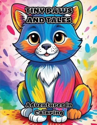 Tiny Paws and Tales: Adventures in Coloring by Colorzen Paperback Book