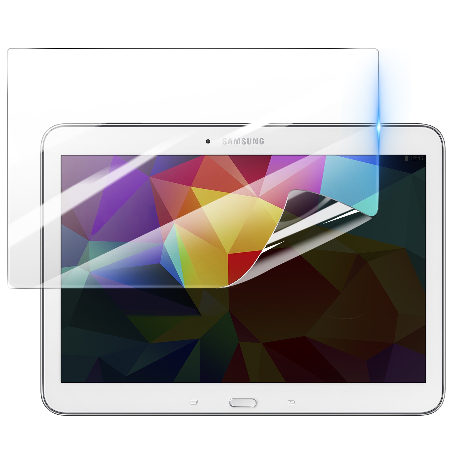 Protection écran hydrogel haut de gamme pour Galaxy Tab 4 10.1 T530 clarté HD