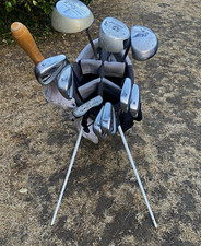 Mixed Brands 11-Club RH Set: Wilson ProStaff 5-SW PW Irons, MacGregor Putter