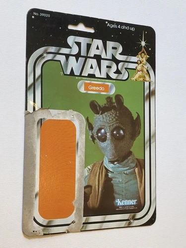 CARDBACK ONLY for Vintage Star Wars GREEDO 21 BACK