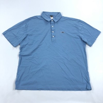 Patagonia Polo Shirt Mens Large Fitz Roy Trout Blue