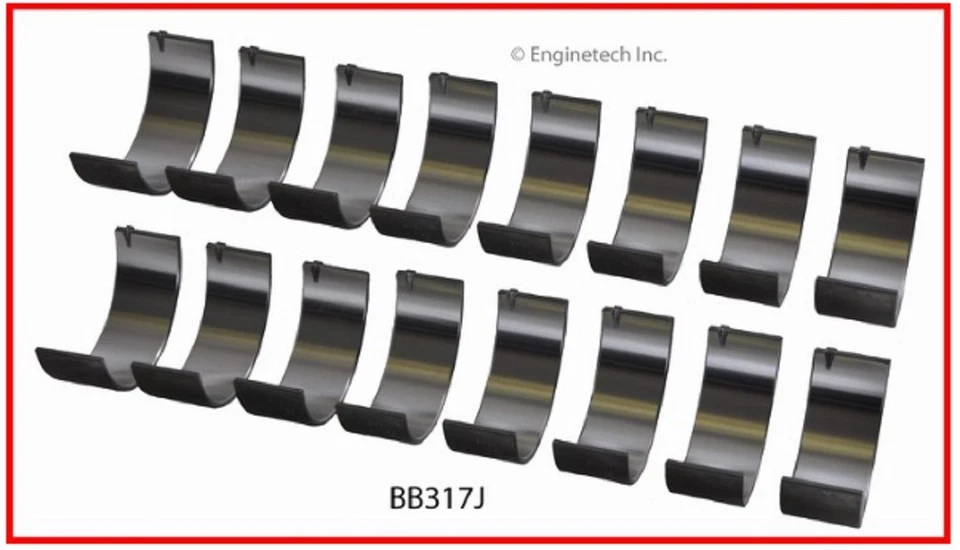 Ford 281 4.6L Mustang F150 SOHC DOHC 93 - 14 Enginetech haste e rolamentos principais  - Imagem 3 de 4