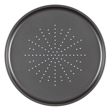 Image of Prochef Non Stick Large 32.5cm/12.5inch Carbon Steel Pizza Tray Fridge Freezer &