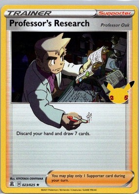 Professors Research Professor Oak 23/25 Celebrations Holo NM