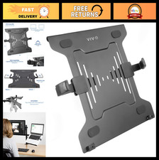Adjustable Laptop Mount Holder 10-15.6" for VESA Monitor Arms, Notebook Tray Sta
