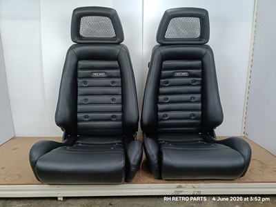  TARIF INKLUSIVE FÜR ALLE   RECARO LX B NETZKOPFSTÜTZE SCHWARZ LEDERSITZE