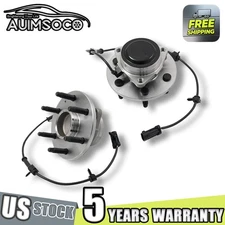 2Pcs Front Wheel Bearing Hubs Assy For 1999-2006 Chevy Silverado GMC Sierra 1500