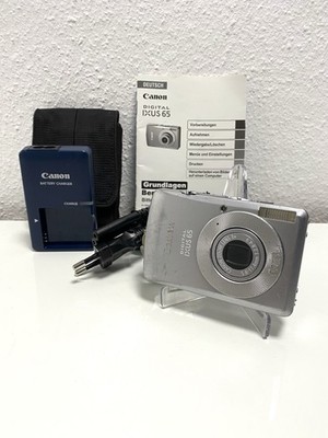 Canon Digital IXUS 65 / Kompakte Retro Digitalkamera / 6 MP / Geprüft  