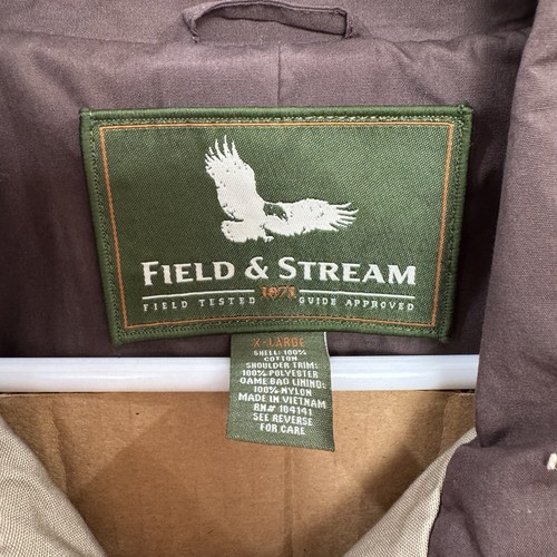Chaqueta Field & Stream Caza Juego Bolsillos Hombre Talla XL Naranja Upland - Imagen 6 de 9