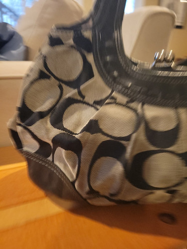 COACH PURSE #H0826-12232 Signature Ergo Satchel Handbag
