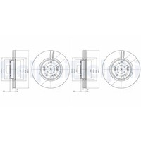 2X Delphi Bremsscheiben 300Mm BelÜFtet Vorne Passend FüR Honda Accord | BG3978