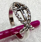 James Avery Sterling Silver Retired Ichthus Cross Fish Ring Size 4.75 — photo 9