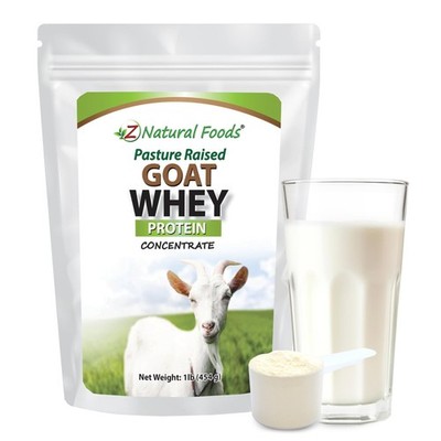 Goat Whey Protein Powder Concentrate  Undenatured, Unflavored, Pasture Raised...