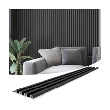 Art3d 8-Pack 96 x 6in. WPC Acoustic Slat Wall...