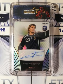 25 26 Panini Eternity Bleus 1/1 Coupe Black Auto Signature Équipe De France