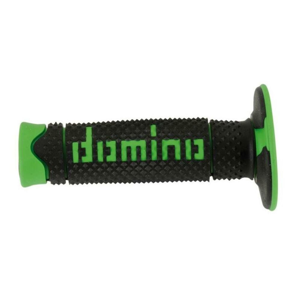 Domino DSH Black/Green Off Road Grips A26041C4440 For Motorcycle Parts